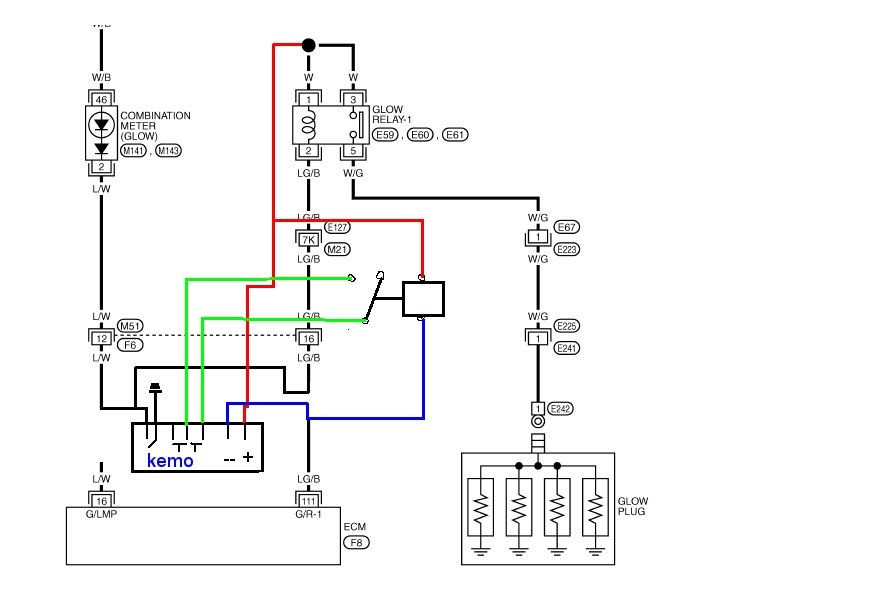 Glow Plug Timer Wiring Diagram from www.mypatrol4x4.com